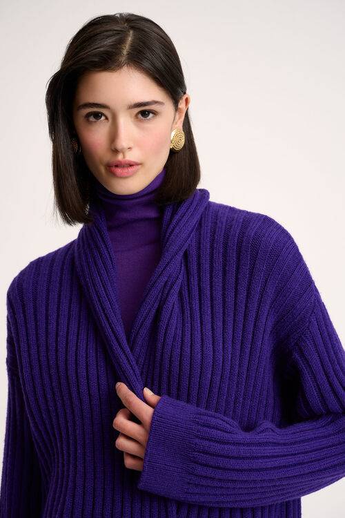 Luisa Spagnoli Meccanica - Cardigan a coste