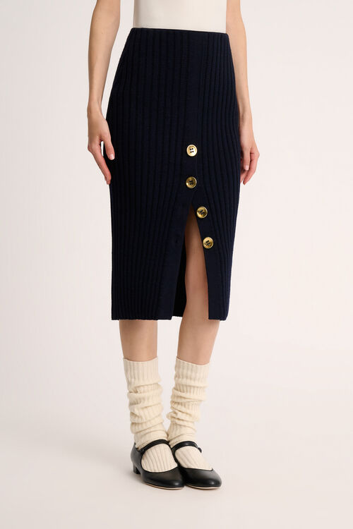 Luisa Spagnoli Medi - Gonna con bottoni - Fashion Show