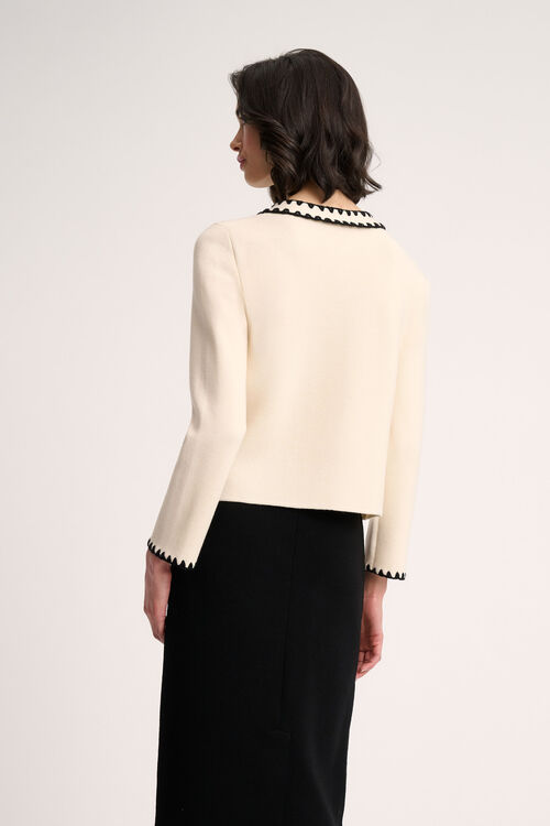 Luisa Spagnoli Megaduca - Giacchino Bon Ton In Lana