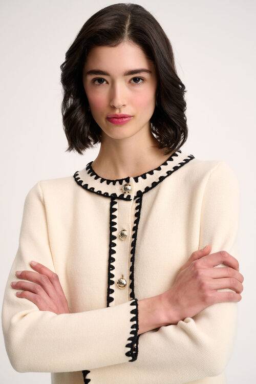 Luisa Spagnoli Megaduca - Giacchino Bon Ton In Lana