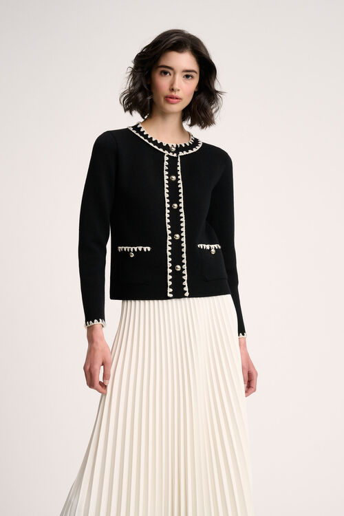 Luisa Spagnoli Megaduca - Giacchino bon ton in lana