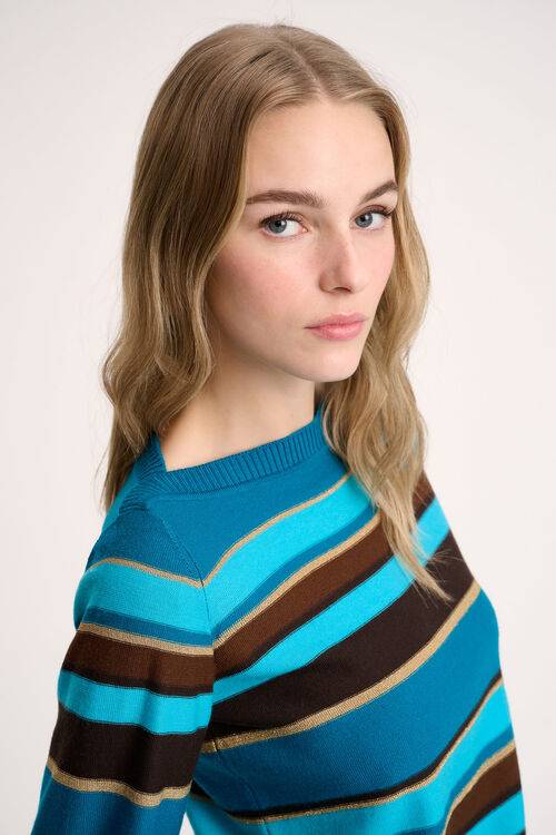 Luisa Spagnoli Melo - Pullover A Righe