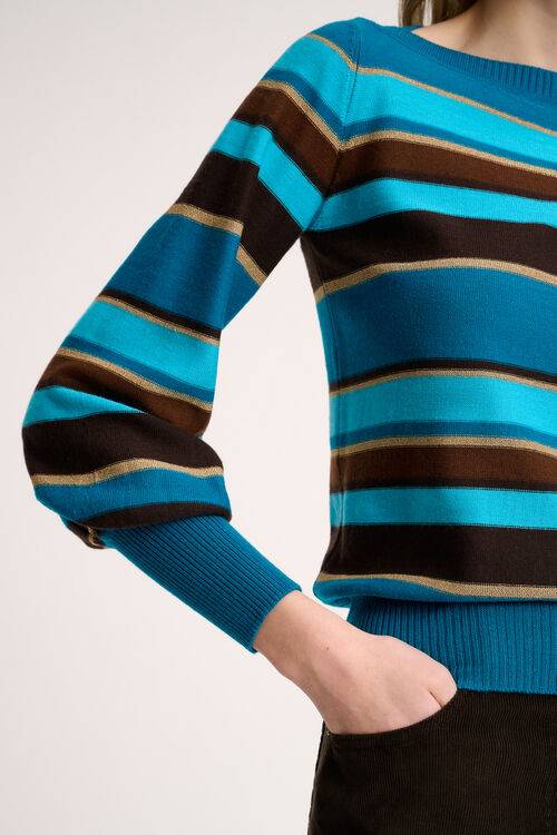 Luisa Spagnoli Melo - Pullover A Righe