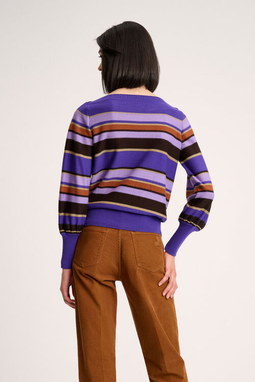 Luisa Spagnoli Melo - Pullover A Righe