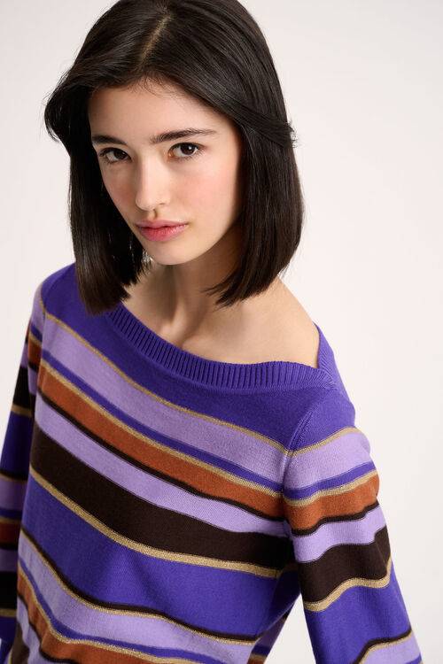 Luisa Spagnoli Melo - Pullover A Righe