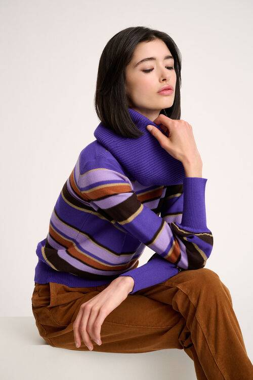 Luisa Spagnoli Melo - Pullover a righe