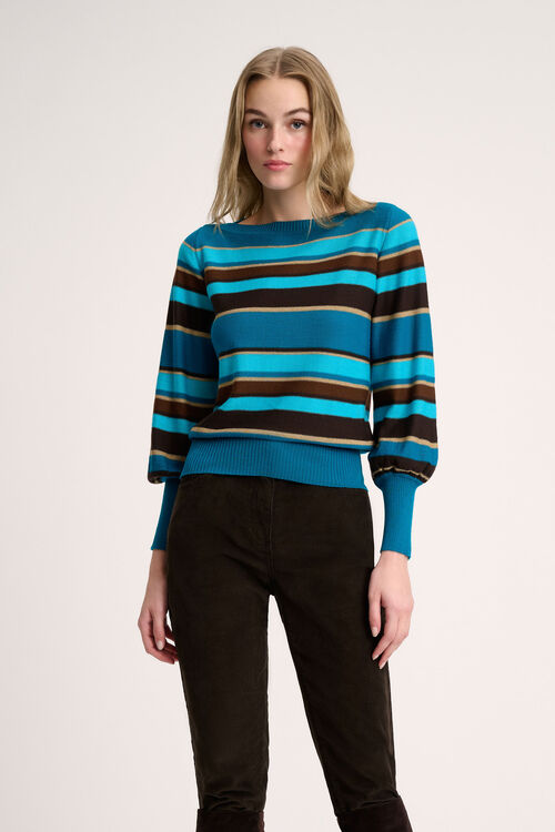 Luisa Spagnoli Melo - Pullover a righe