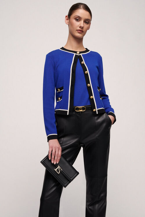 Luisa Spagnoli Memphis - Cardigan bon ton