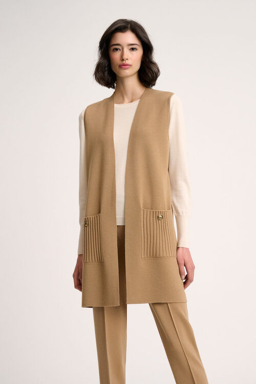 Luisa Spagnoli Menna - Gilet In Maglia