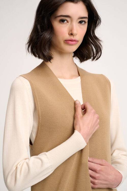 Luisa Spagnoli Menna - Gilet In Maglia