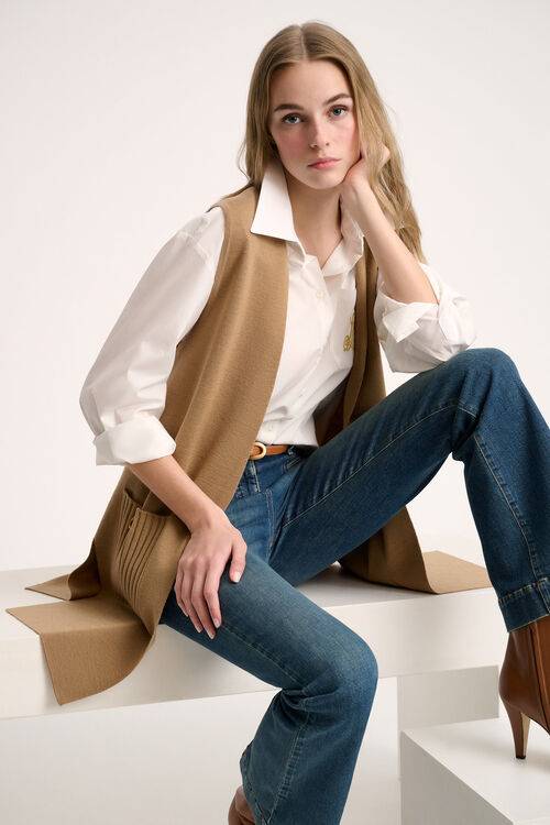 Luisa Spagnoli Menna - Gilet in maglia