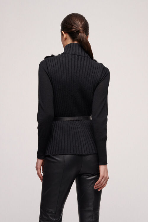 Luisa Spagnoli Mercante - Gilet In Eco-pelliccia