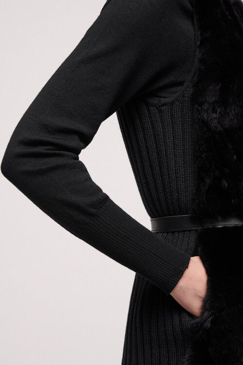 Luisa Spagnoli Mercante - Gilet In Eco-pelliccia