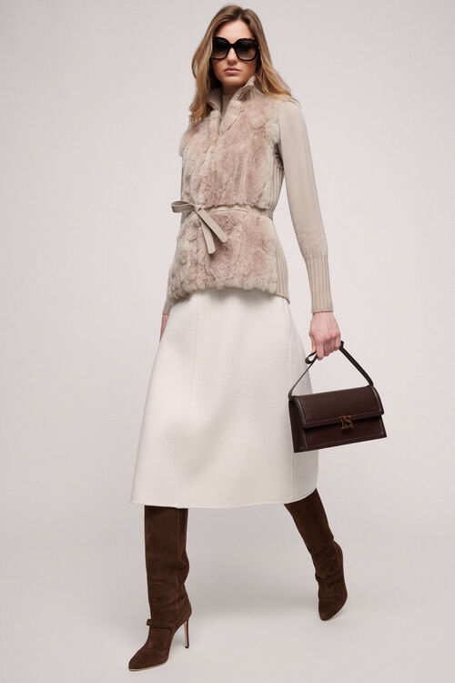 Luisa Spagnoli Mercante - Gilet In Eco-pelliccia