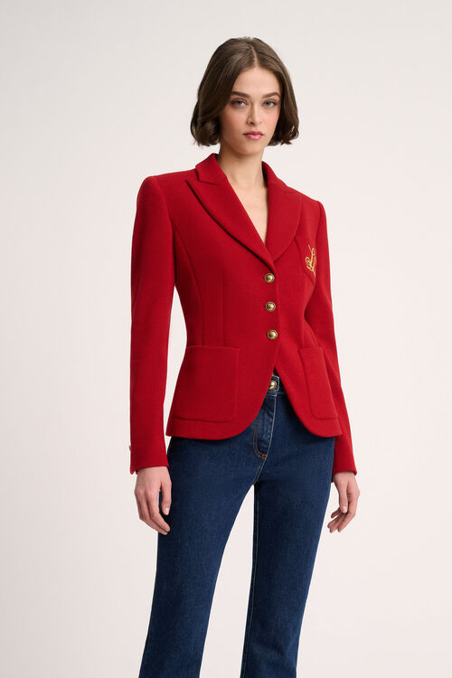 Luisa Spagnoli Merilu - Blazer Cropped In Lana