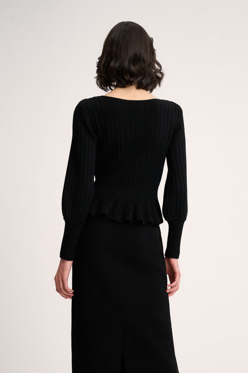 Luisa Spagnoli Merlato - Pullover Scollo A Cuore