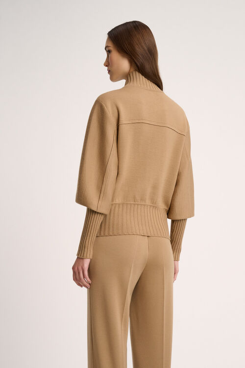 Luisa Spagnoli Merlo - Giacca Bomber In Maglia