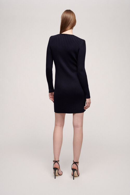 Luisa Spagnoli Mese - Abito In Maglia Con Bottoni