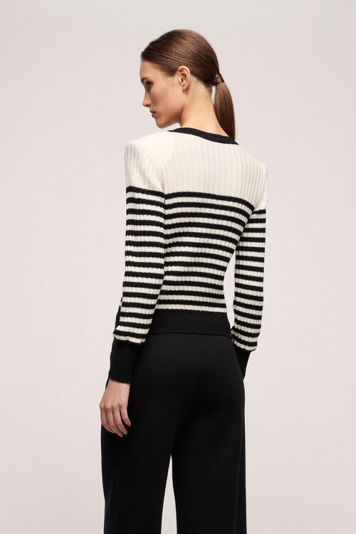 Luisa Spagnoli Mesto - Cardigan A Righe