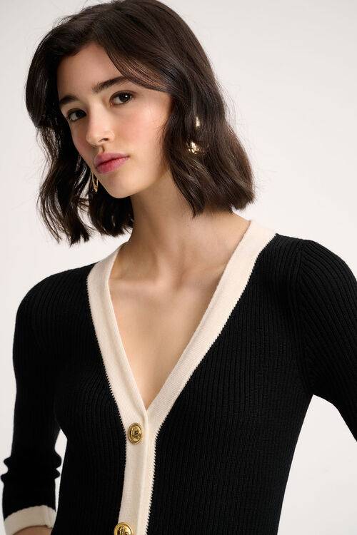 Luisa Spagnoli Microfilm - Abito Longuette In Lana