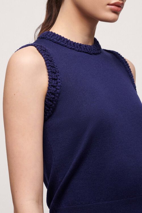 Luisa Spagnoli Mini - Top In Lana