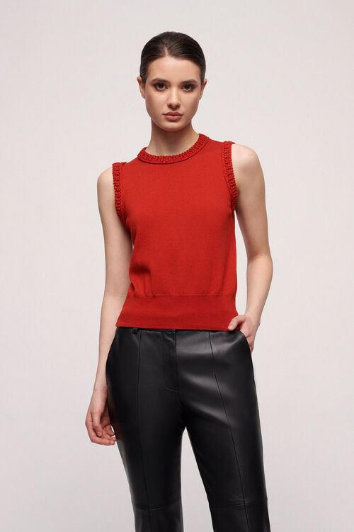 Luisa Spagnoli Mini - Top in lana