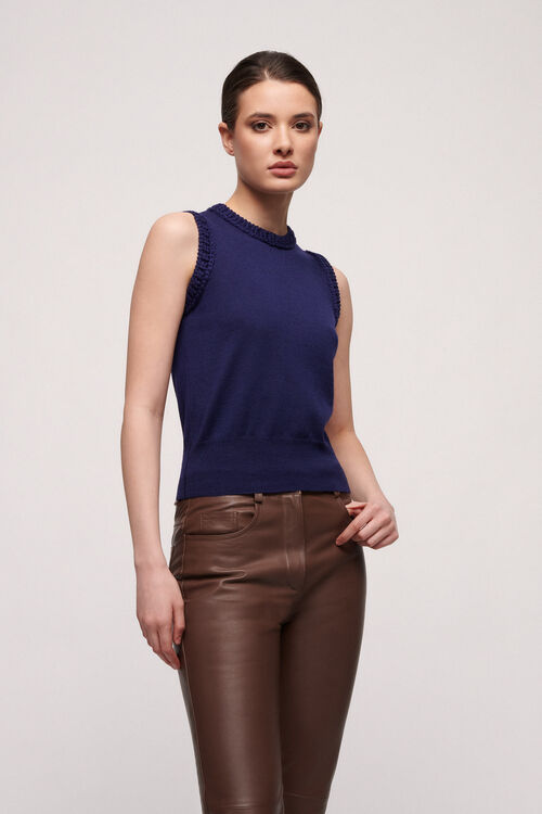 Luisa Spagnoli Mini - Top in lana