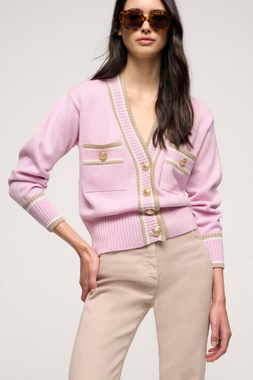 Luisa Spagnoli Minimal - Cardigan in lana