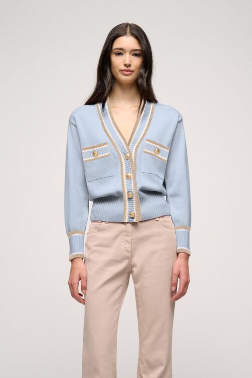 Luisa Spagnoli Minimal - Cardigan in lana