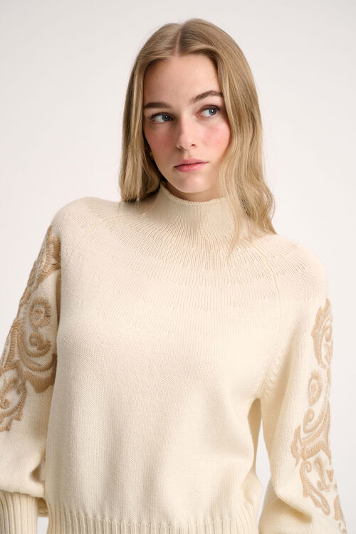 Luisa Spagnoli Minuccia - Pullover Ricamato