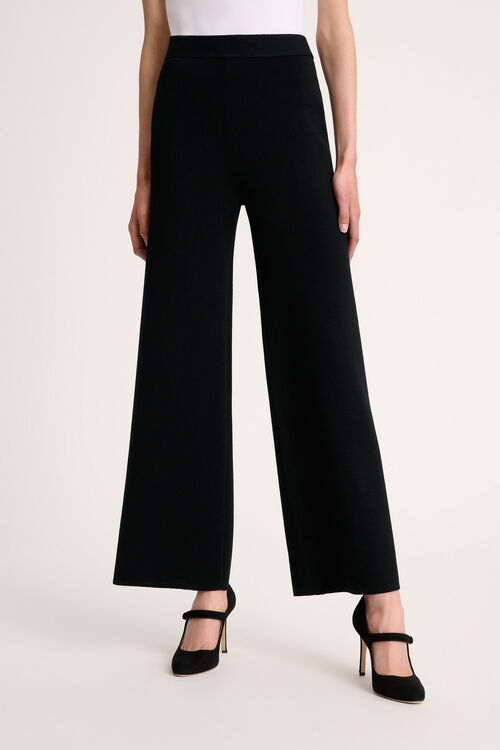 Luisa Spagnoli Modine - Pantaloni in maglia di lana