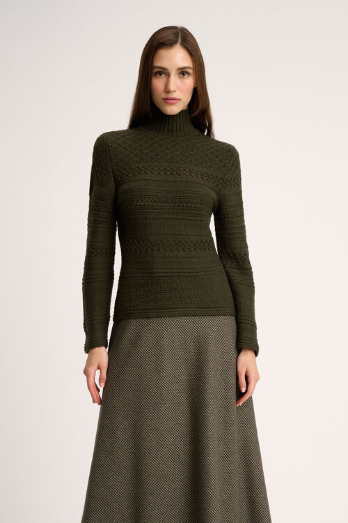 Luisa Spagnoli Molene - Pullover Lupetto