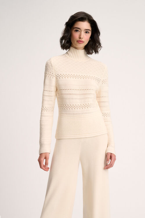 Luisa Spagnoli Molene - Pullover lupetto
