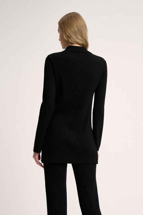 Luisa Spagnoli Molla - Cardigan Lungo Ricamato