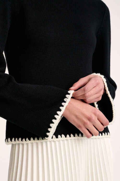 Luisa Spagnoli Monet - Pullover Lupetto