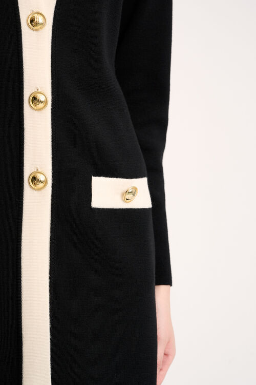 Luisa Spagnoli Mongioia - Cardigan Lungo Bon Ton