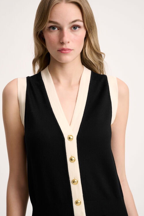 Luisa Spagnoli Mongiovino - Gilet Bon Ton