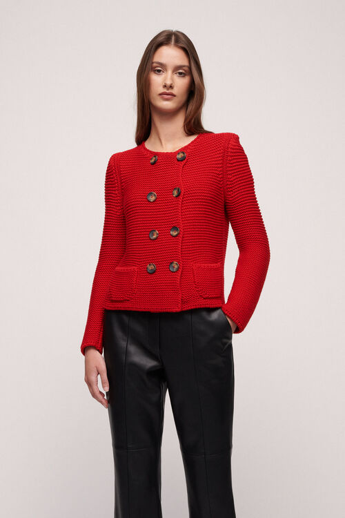 Luisa Spagnoli Mordente - Cardigan in lana