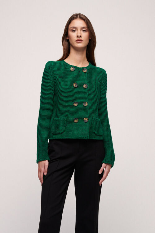 Luisa Spagnoli Mordente - Cardigan in lana