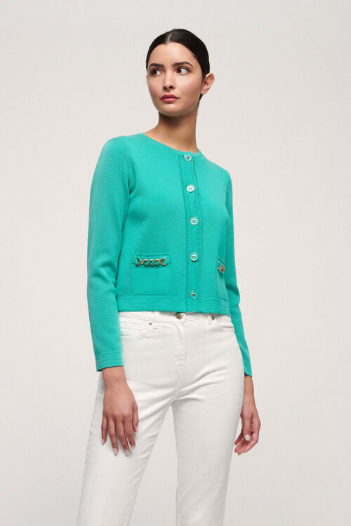 Luisa Spagnoli Morfologia - Cardigan Bon Ton