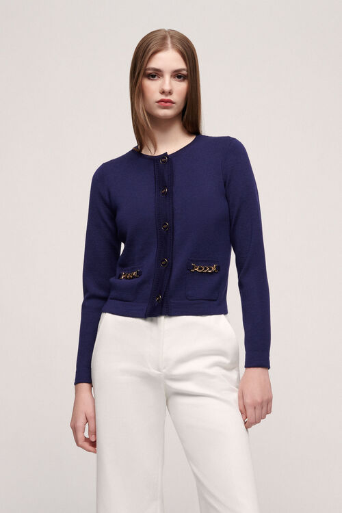 Luisa Spagnoli Morfologia - Cardigan bon ton