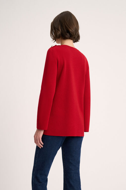 Luisa Spagnoli Mose - Tunica Con Spacchi