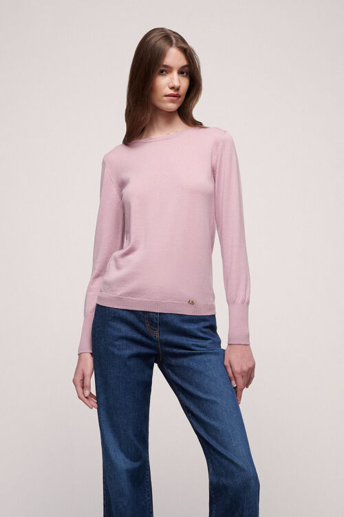 Luisa Spagnoli Mossa - Pullover in lana