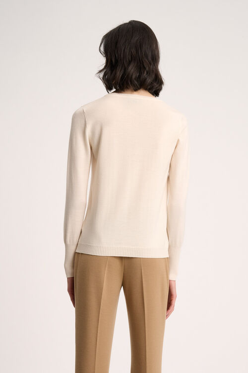 Luisa Spagnoli Mossa - Pullover In Lana