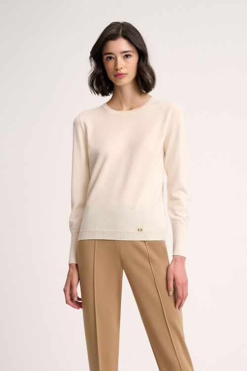 Luisa Spagnoli Mossa - Pullover in lana