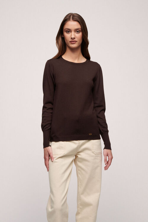 Luisa Spagnoli Mossa - Pullover in lana
