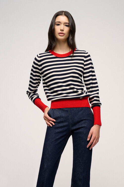 Luisa Spagnoli Muscolo - Pullover a righe