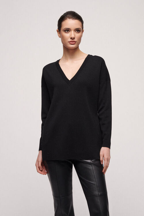 Luisa Spagnoli Mutabile - Pullover in lana