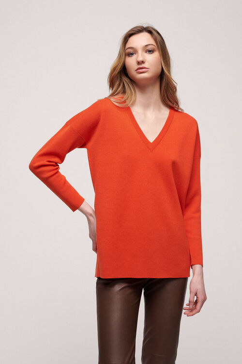 Luisa Spagnoli Mutabile - Pullover in lana