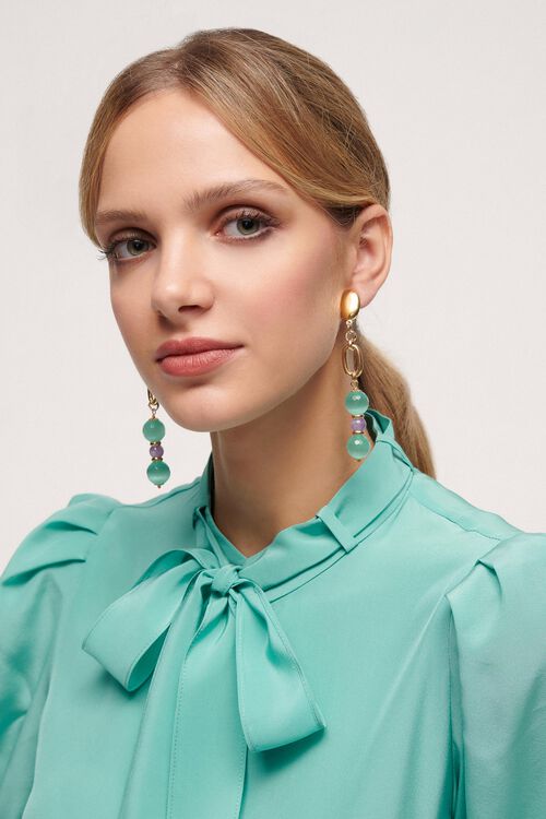 Luisa Spagnoli Nagar - Orecchini Lunghi